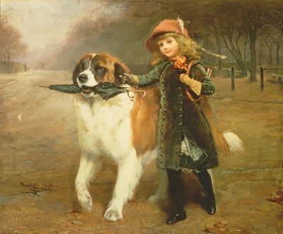 Off to School by Charles Burton