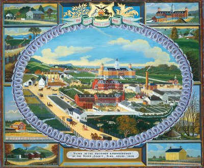 Berks County Almshouse, 1878 by Charles C. Hofmann