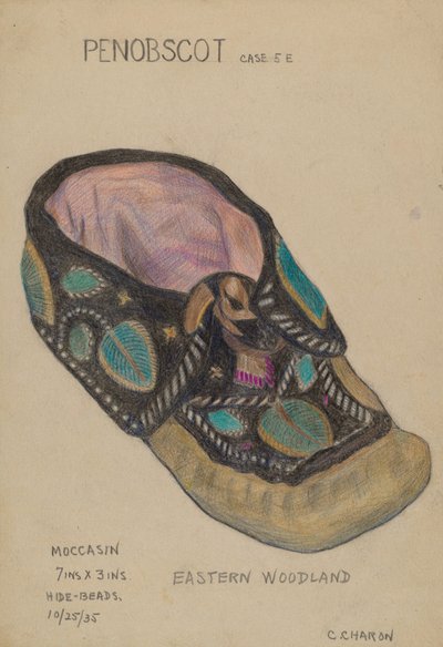 Moccasin by Charles Charon