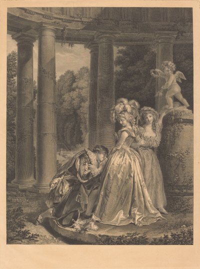 The Declaration by Charles Clement Bervic after Louis Rolland Trinquesse