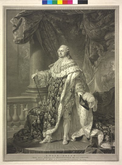 King Louis XVI of France by Charles Clément Bervic
