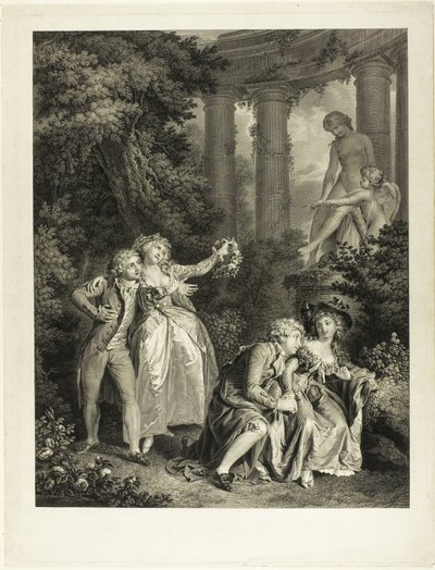 The Oath by Charles Clément Bervic