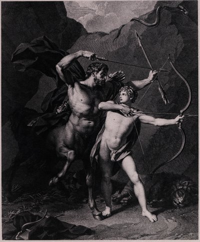 The Education of Achilles, 1794 by Charles Clément Bervic
