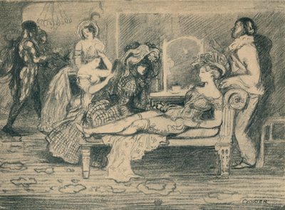 The Green Room by Charles Edward Conder