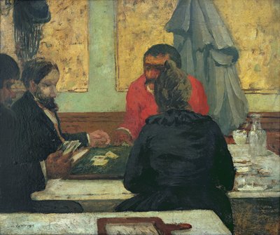 Card Players by Charles Cottet