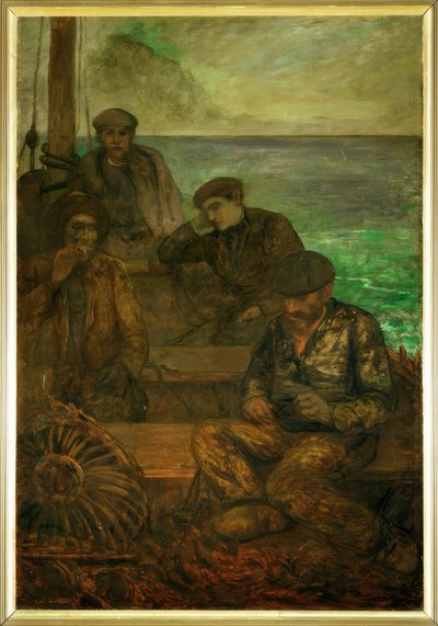 Country of the Sea – Those who depart by Charles Cottet