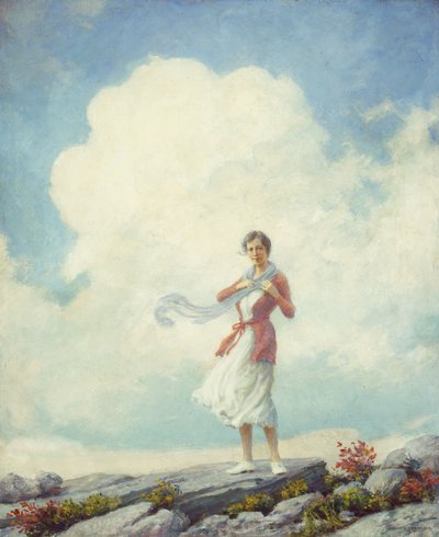 On the Summit by Charles Courtney Curran