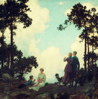 Under the Pines by Charles Courtney Curran