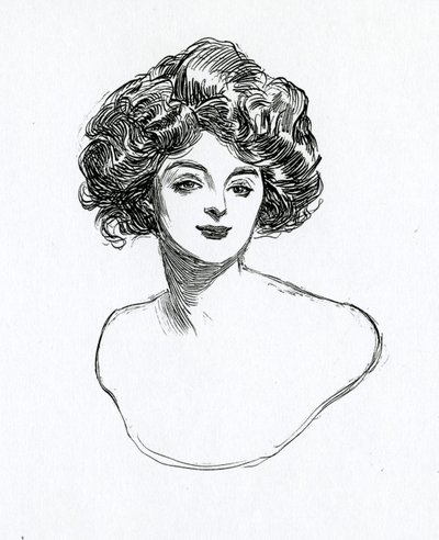 A Gibson Girl by Charles Dana Gibson