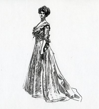 A Gibson Girl by Charles Dana Gibson