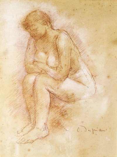 Seated Nude by Charles Despiau