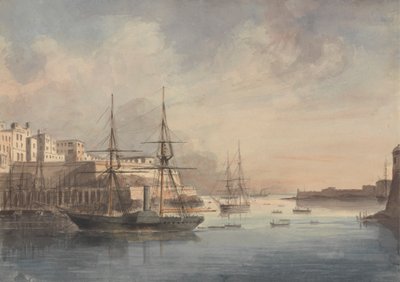 View of Malta by Charles Dyce