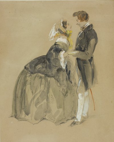 The Couple by Charles Edouard de Beaumont