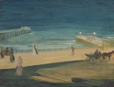 On the Pier, Brighton by Charles Edward Conder