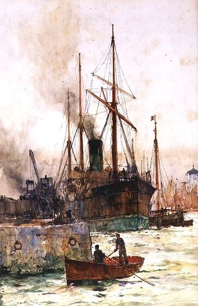 Discharging Coal by Charles Edward Dixon