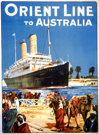 Orient Line to Australia by Charles Edward Dixon