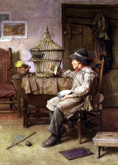 Breakfast Time by Charles Edward Wilson