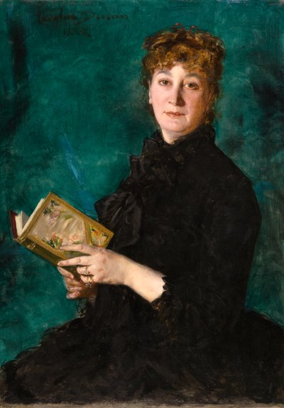 Madame Pauline-Marie-Charlotte Carolus-Duran (1839-1912) by Charles Emile Auguste Carolus Duran