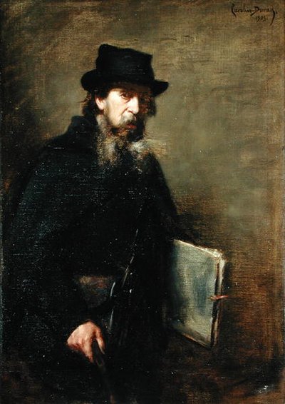 The Old Lithographer by Charles Emile Auguste Carolus Duran