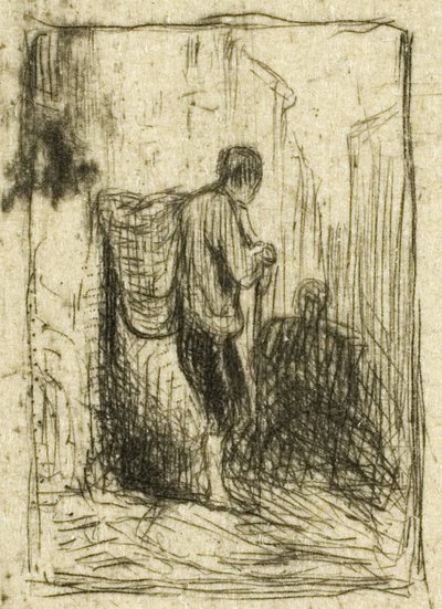 Rag-Picker by Charles Emile Jacque