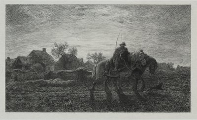 The Morning by Charles Emile Jacque