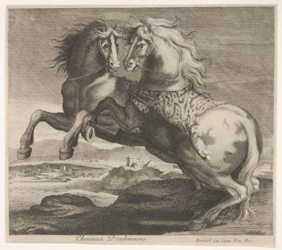 Polish Horses by Charles Errard le fils