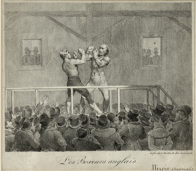 English Boxers by Charles Etienne Pierre Motte