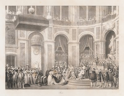 Sacre, early 19th century by Charles Etienne Pierre Motte
