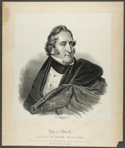 Thomas Benton, Senator from Missouri by Charles Fenderich