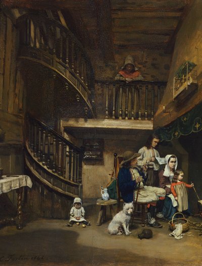 Breton Family by Charles Fortin
