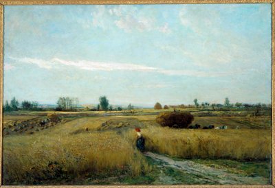 Harvest by Charles Francois Daubigny