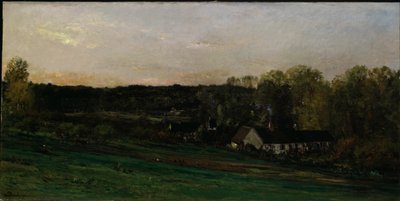 House of Mère Bazot by Charles Francois Daubigny
