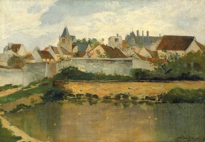 The Village, Auvers-sur-Oise by Charles Francois Daubigny