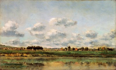 The Banks of the Oise by Charles Francois Daubigny