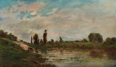 The Drinking Place, c1827-1878, 1906-7 by Charles Francois Daubigny