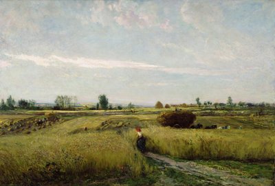 The Harvest, 1851 by Charles Francois Daubigny