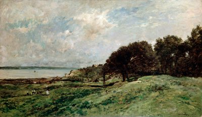 The Seashore near Villerville, 1875 by Charles Francois Daubigny