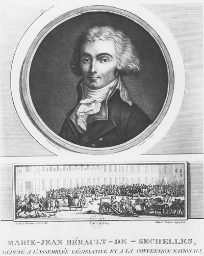 Marie-Jean Hérault de Séchelles by Charles Francois Gabriel Levachez