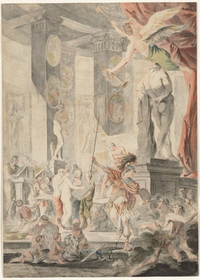 Ut Pictura Poesis by Charles Francois Hutin