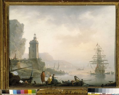 Seaside by Charles Francois Lacroix de Marseille