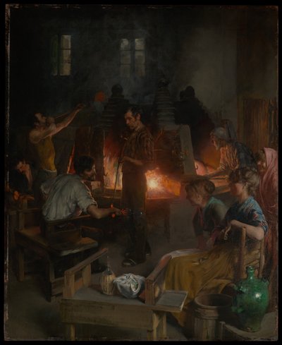 Glass Blowers of Murano by Charles Frederic Ulrich