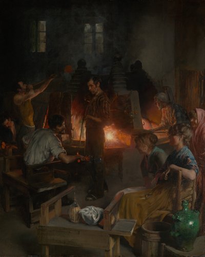Glass Blowers of Murano by Charles Frederic Ulrich