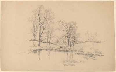 Meadow Pond, New York by Charles Frederick William Mielatz