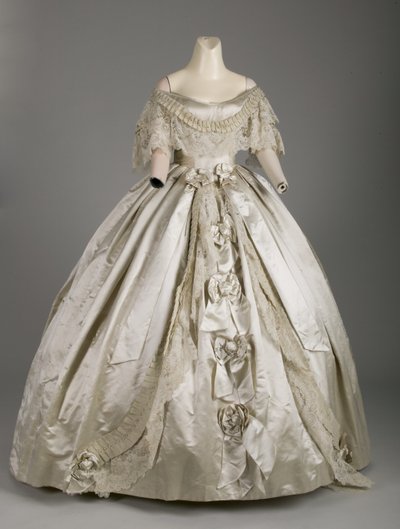 Evening dress by Charles Frederick Worth