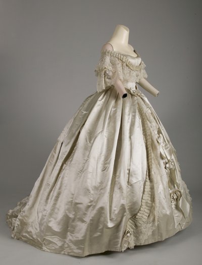 Evening dress by Charles Frederick Worth