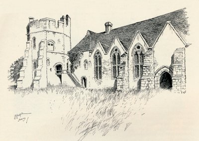 Stokesay Castle by Charles George Harper