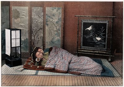 A Bedroom in Japan by Charles Gillot
