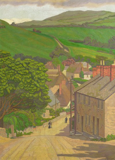 Chideock, Devon by Charles Ginner