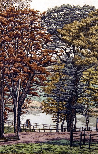 Highgate Ponds by Charles Ginner