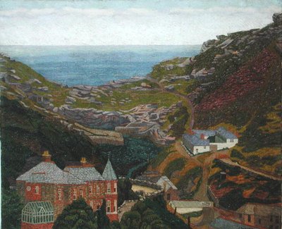 Penally Bridge, Boscastle by Charles Ginner